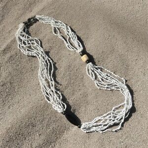 Retired Glass Bamboo Necklace